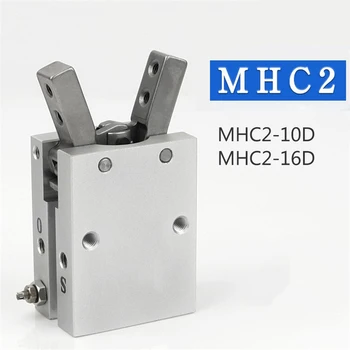 MHC2-10D/ MHC2-16D pneumosilinder Topelt-toimega Alumiiniumist Klambrid Sõrme Silindri Kummist Õhk Sõrme Silindri 0.25~0.6 Mpa