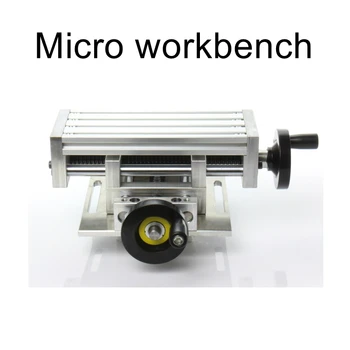 Workbench Bench drill freespink Kõrge-täppis-mini multi-funktsioon Cross libistades tabelis Sobitada vedu Micro vise