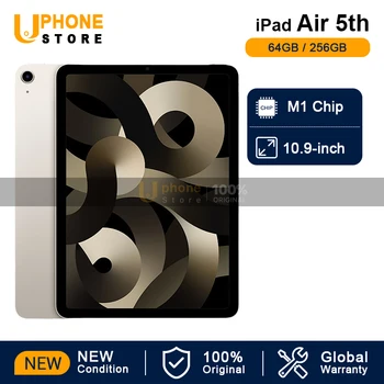 UUS Apple iPad Õhu 2022 iPad Õhu-5 M1 Kiip 10.9 tolline Vedelik Retina Ekraan iOS Tahvelarvuti 64GB / 256GB