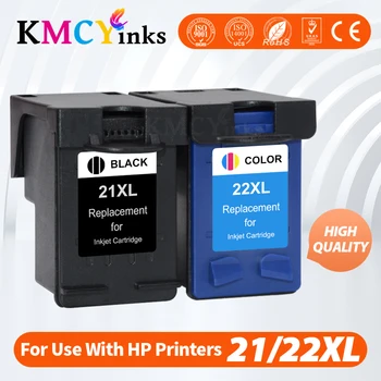 KMCYinks tindikassett Asendus hp 21 HP 21xl Jaoks HP21 jaoks HP22 F2180 F2200 F2280 F4180 F300 F380 380 D2300 printer