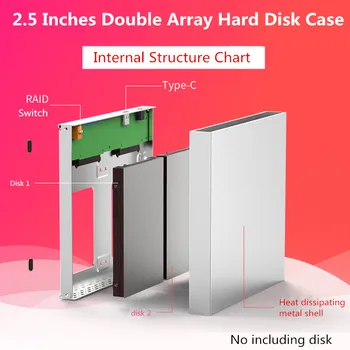 Dual Hard Disk Array Kapp 2.5