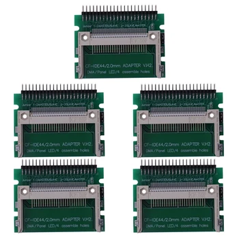 5X IDE 44 Pin Mees, Et CF Compact Flash Mees Adapter Connector