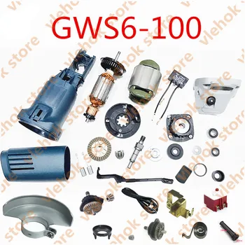Asendamine BOSCH GWS6-100 GWS 6-100 Nurga Veski Elektrilised tööriistad osa Võimu Vahend Tarvikud