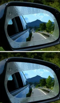 Auto kuju rearview mirror vihma kile anti-fog kleebi kaitse visioon BMW E34 F10 F20 E92 E38 E91 E53 X5 E70 M M3