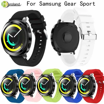 Sport Silikoon vaata bänd Samsung Käik Sport 20mm käepaela rihmad Asendamine Randmepaela mood Kerge watchband uus