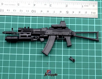 1:6 Skaala AK74 Assault Rifle Relva Plastikust kokku pandud Relva Mudel 12