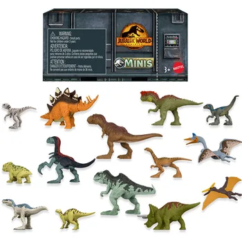 2022 Jurassic World Võim Mini Tegevus Dino Stegosaurus Baryonyx Türannosaurus Gallimimus Lystrosaurus Dinosaurus Mänguasi GWP38