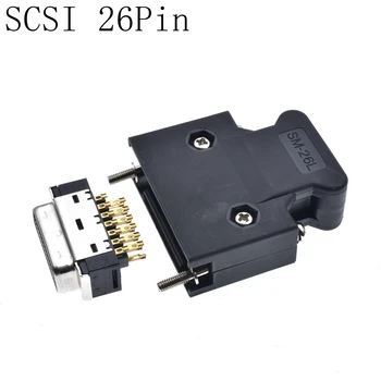 MDR-Kaabli Pistik pistik isane 26-Pin Kooskõlas 3M SCSI CN-Liides 10326 10126 koos sulguriga*