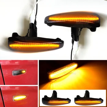 Näiteks Mitsubishi Lancer EVO X Outlander Sport Mirage 2014+ Dünaamiline LED Fender Pool Sm-i suunatule Marker Lamp