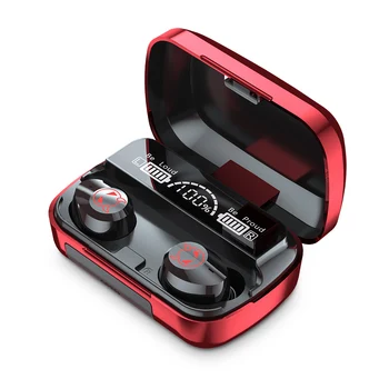 TWS Traadita Bluetooth-5.1 Gaming Kõrvaklapid 2000mAh Aku Karp Kõrvaklappide Stereo Sport Earbuds Kõrvaklapid Mikrofoniga