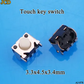 JCD 3*4 mm SMD Taktitunne Lüliti 3X4mm Mikro-Nupp Reljeefsete Switchs digikaamera