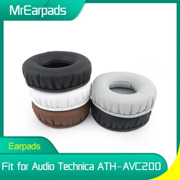 MrEarpads Kõrvapadjakesed Audio-Technica ATH AVC200 ATH-AVC200 Kõrvaklappide Peapael Asendamine Kõrva Padjad Earcushions