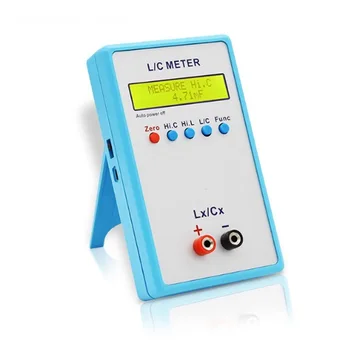 Pihuarvuti Mahtuvus Induktiivsus L / C Counter LCR LC200A Multimeeter Elektrilised Silla Kollane LCD Ekraan Vahend Mõõtmiseks