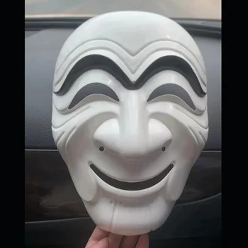 2022 Raha Heist Korea Mask Ühise Majanduspiirkonna Cosplay Plastist Pool Näomaskid Kiiver Maskeraad Halloween Kostüüm Rekvisiidid