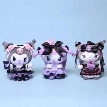 Jaapani Neiu Crossdress Väike Kurat, kuromi Vibu Kuromi Lolita -, Plüüš-Nukk Ripats Ripub Ornament