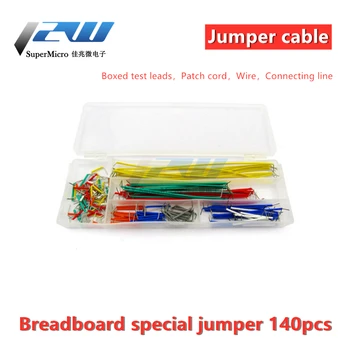 Kõrge kvaliteediga pakendada test line 140 breadboard džemprid breadboard ühendus kaabel