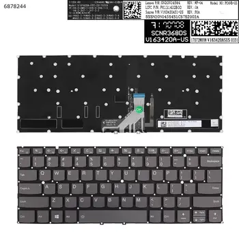 USA QWERTY Uus Asendamine Klaviatuur Lenovo Jooga 920-13IKB Sülearvuti Hall koos Taustavalgustusega raamita