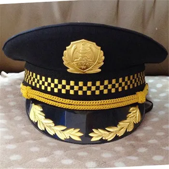 Uus Meeste Security Guard Armee Visiir Mütsid Sõjaväe Politsei Müts Jaoks Cosplay Halloween, Jõulud Puhkus Kingitused