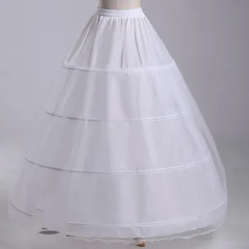 Petticoat Pulm Kleit Tülli Naiste underskirt jupon mariage crinoline enaguas novia anagua de vestido