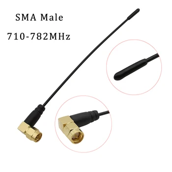 1tk Õige Nurga all 710-782 MHz SMA Male Õhust Pistik Antenni Ühenduspesa Sony Mesilased Pehme WIFI Booster WLAN-Modem Router 13CM 16CM