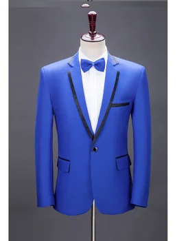 Kogu maailmas Populaarne Gangnam Style Smoking Jakk PSY Sinine Ülikond Top Cosplay Kostüüm
