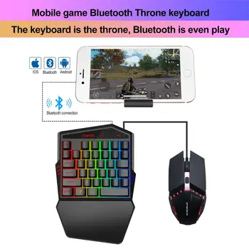 Bluetooth-mäng draiverid Jaoks PUBG Video Mängud Töötleja Gaming Klaviatuuri Hiire Converter For Android, IOS Nutitelefoni, iPad