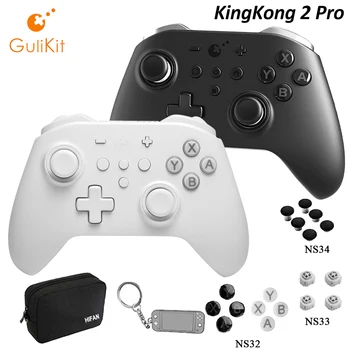 GuliKit KingKong 2 Pro Controller Gamepad koos Koti Toetus Switch Wake-up Windows MacOS iOS Android Somatosensory Gamepad
