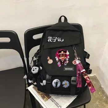 Anime Wc-Seotud Jibaku Shounen Hanako-Kun Hanako Kun Cosplay Õpilane Kooli Seljakott Unisex Fashion Bags Reisi Sülearvuti Kingitused