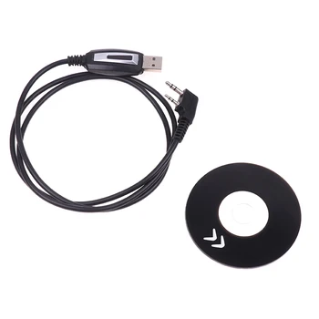 USB-Programmeerimine Kaabel Draiveri CD UV-5RE UV-5R Pofung UV-5R kahesuunaline Raadio Walkie Talkie