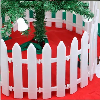Valge Plastikust Aia Jõulud Xmas Tree Pulmapidu Kaunistamiseks Miniatuursed Sise-Aed Piiri Muru Muru Serva Aia