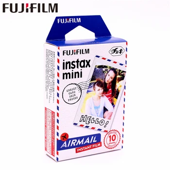Algne Fujifilm 10 lehed Instax Mini Lennupostiga Vahetu Film photo paber Instax Mini 8 7s 25 50s 90 9 SP-1 SP-2 Kaamera