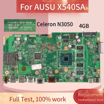 REV 2.1 AUSU X540SA Celeron N3050 Sülearvuti Emaplaadi SR29H koos 4GB RAM DDR3 Sülearvuti emaplaadi