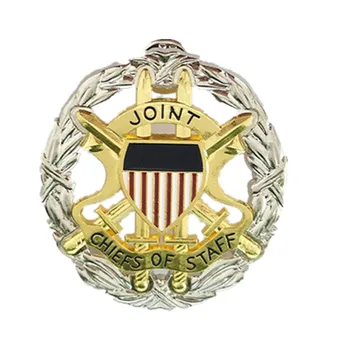Metallist Kork pääsme USA Sõjaväe Müts Ohvitser caps Joint Chiefs of staff