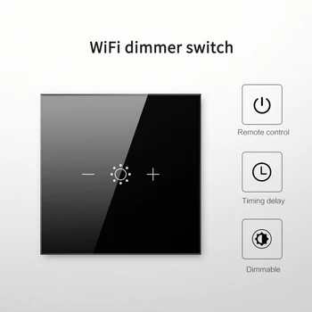 Tuya Smart Wifi Light Dimmer Lüliti Touch Panel Google ' i Kodu Alexae ÜHENDKUNINGRIIGI ladu
