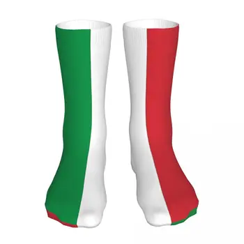 Itaalia Jalgpalli Lipu Itaalia Riigi Lipp Sokk Sokid Meestele, Naistele Polüester Sukad Kohandatav Sweetshirt