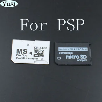 YuXi Ühe-ja Dual-Slot Card Reader, Uus Micro SD SDHC; TF MS Memory Stick Pro Duo Lugeja PSP Mälukaardi Adapter