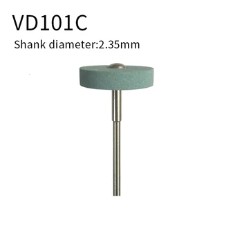 1tk Dental diamond kivi keraamilised lihvimine veski tsirkooniumoksiid full keraamilised kroonid polisher poleerimine jaoks 2.35 mm VD101C/VD103C
