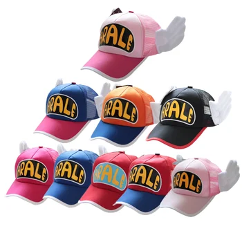 Anime Dr Madalseisust Cosplay Mütsid Arale Ühise Põllumajanduspoliitika Ingel Tiivad Armas Magus Mütsid Candy Värvi Baseball Cap Net Mütsid
