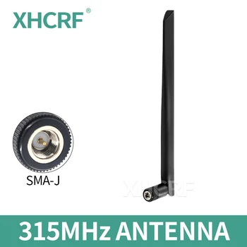 315MHz Antenn Pööratav Antenn Kummist 315 MHz SMA Male 3.5 dBi Traadita Mooduli Antenn Lora Õhust