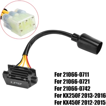 Näiteks Kawasaki KX250F KX450F 2013 2014 2015 21066-0711 21066-0721 21066-0742 KXF 250 450 KX 250F 450F Voltage Regulator Rectifier