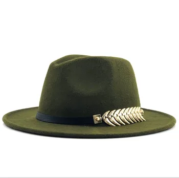 Villa Fedora Müts Hawkins Leidsid Ühise Põllumajanduspoliitika Lai Nokk Daamid Huopahattu Chapeu Feminino Müts Naised Mehed Jazz Kiriku Ristiisa Sombrero Mütsid
