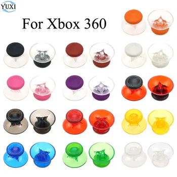 YuXi 2tk 3D Analoog Juhtkangi Asendamine Thumb Stick Haaratsid Mütsid Nupud Microsoft XBOX 360 Gamepad Töötleja Parandus Osad