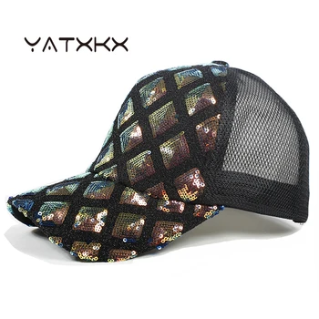 [YaTxKx] Baseball Cap Päike Mütsid, Mütsid Naistele Suve Mütsid Gorras Para Mujer Reguleeritav Snapback Hip-Hop Müts
