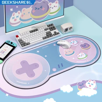 GeekShare Armas Mouse Pad Liiga Pehme Office Mängu Arvuti Hiirt, Padjad 80cm*36 cm Paksenenud Non-slip Klaviatuuri Laua Mat Kawaii