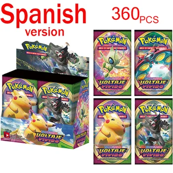 360Pcs/kott hispaania Pokémon Kaardid Booster Box Astral Sära Kogumise Kaardid Mängu Carte Pokemon Geniaalne Tähed jõulukinke