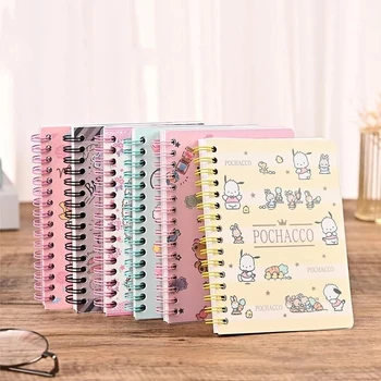 Kawaii Sanrioed Teataja Kitty, My Melody Cinnamoroll Märkmik A6 Portable Notepad Õpilane Kirjatarvete Asjade Planner Päevakava Raamat