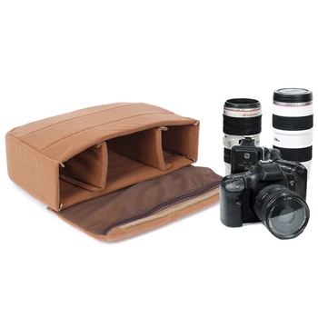 Uus Veekindel SLR Camera Bag Ultra-paks Fotograafia Voodriga Kott Vabaaja digitaalkaamera Voodriga Kott Kaamera Tarvikute Kott