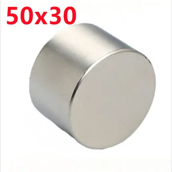 Neodüüm Magnet N52 50x30mm Kuum Ring Tugevad Magnetid 40x20 50x20mm Haruldaste Muldmetallide Magnet Võimas Alalise NdFeB Gallium Metallist