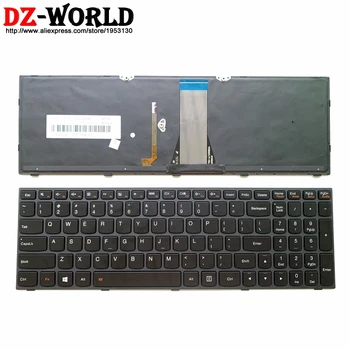 Uus Originaal Must Taustavalgustusega MEILE inglise klaviatuur Lenovo Flex2-15 Sülearvuti seeria Teclado 25214633 25214664