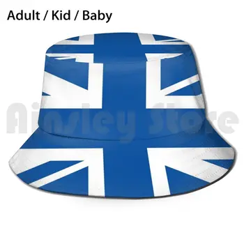 Sinine & Valge Union Jack Lipu Kopp Müts Täiskasvanud laps beebi Rand, Päike Mütsid Union Jack Ühendkuningriigi Lipu Everton Leicester City Glasgow